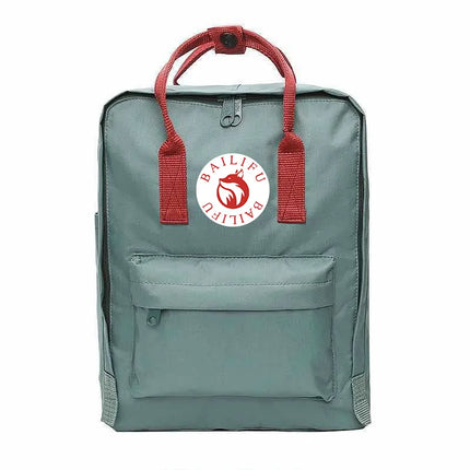 Outdoor Waterproof Student Backpack Large Capacity Computer Bag Oxford Cloth Breathable Shockproof Anti-wear Leisure Travel B...