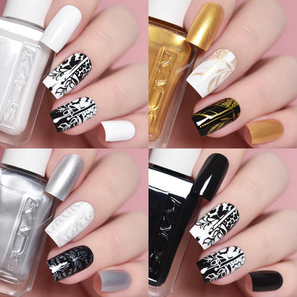 11ml 24 Colors Nail Stamping Polish Gold Silver Nail Art Varnish for Stamping Plate DIY Nail Printing Polish Nail Art Tools
