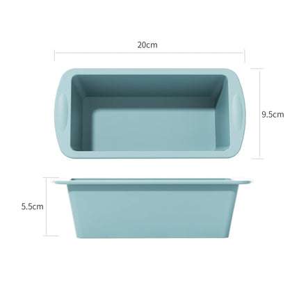 Silicone Baking Molds NonStick Rectangle Cake Pans Mini Loaf Pan Easy Release Bread Toast Mould Kitchen Accessories Pastry Tool