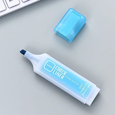 6 Colors Marker Liquid Highlighters Kawaii Gifts for Students Taking Notes Lovely Painting Office Supplies Stationery