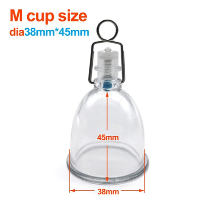 Penis Pump Enhancer Hanger Vacuum Glans Cup for Penis Enlargement Extender Penis Growth Device Enlarger Replacement Accessories