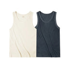 2pcs Blue Beige / XL