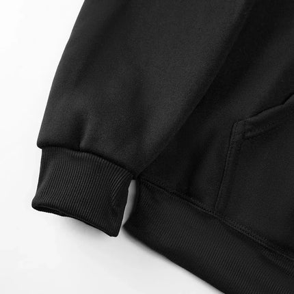 Fashion Faith Hope Love Letter Graphic Hoodies Women Loose Oversized Heart Pulse Print  Sweatshirt Black Daily Casual Hoody
