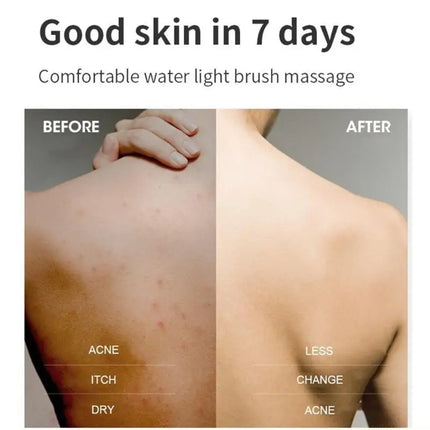D0AB Electric Bath Brush Body SPA Massage Shower Brush Exfoliate Skin Care Rechargeable Cleaning Brush Gift for Men Woman