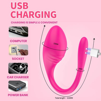 App Vibrators for Women Long Distance Bluetooth G Spot Dildo Wear Vibrating Egg Female Vaginal Ball Panties Sex Toys for Couples