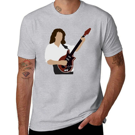 Minimal Brian May 1 T-Shirt plain funnys mens champion t shirts