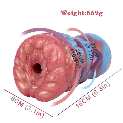 LUUK Silicone Single-channel Realistic Vagina Aircraft Cup Penis Stroker Male Masturbator Pocket Pussy Stroker Adult Toy for Man