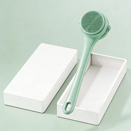 Electric Back Scrubber for Shower 2-Speed Adjustment Exfoliating Brush Waterproof for Cleansing Exfoliating and Massaging Skin