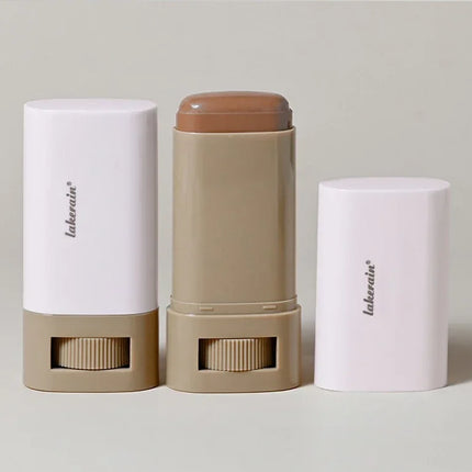 6Color Tinted Foundation Cream Stick Waterproof Lasting Oil-control Cover Acne Makeup Smooth Moisturize Concealer Serum Balm