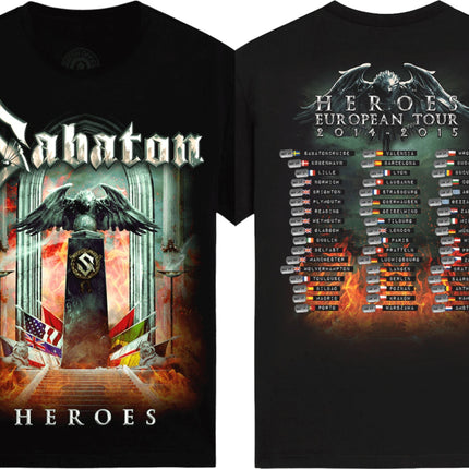 Sabaton Swiss Classic Band Print Women Men Short Sleeve Attack of The Dead Men T-shirt Casual Cotton Street Y2k Oversized Tees