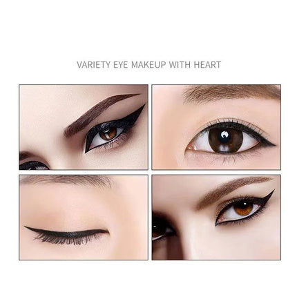 1/2Pcs Black Eyeliner Pencils-Smudge-Proof,  Waterproof Long-Lasting &Beginner-Friendly Smooth High Pigmented Punk Eye Makeup