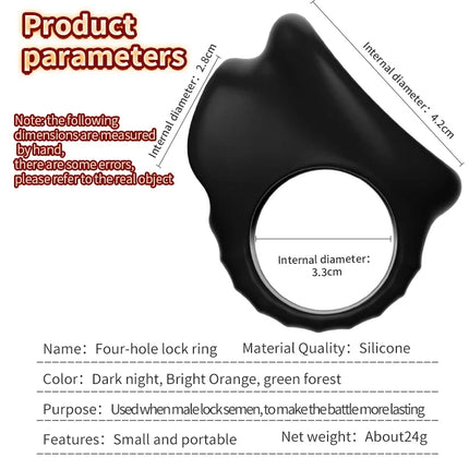 Soft Silicone Chastity Cage Cock Ring for Men Erection Delay Male Penis Ejaculation Urethral