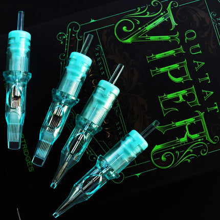 20pcs/Box Premium Quality Green VIPER PMU SMP Tattoo Cartridge Needle Durable Consistent  Tattoo Permanent Makeup