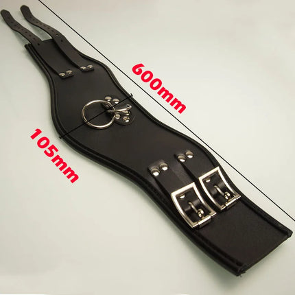 Leather BDSM Posture Collar,Slave Collars Chocker Sexual,Bondage Restraints,Sex Toys for Couples,Adult Games,Role Play