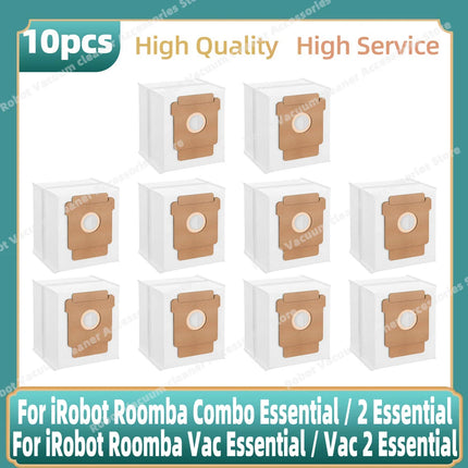 Compatible For iRobot Roomba 105 Combo, Roomba Combo Essential / 2 Essential  Main Side Brush Hepa Filter Mop Dust Bag Parts