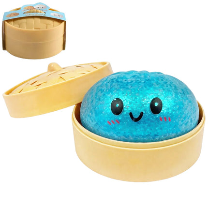 NEW Simulation Flash Dumpling Pressure Ball Slow Rebound Soft Pinch Decompression Baozi  modeling stress relief toy birthday Gif