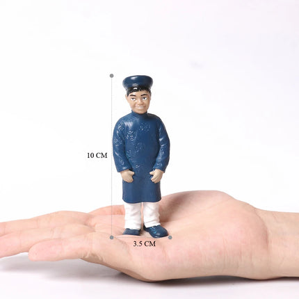 Realistic Pretend Professional Career Figures - Plastic Models of People from around the World Educational Toy Gift for Children