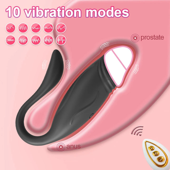 Remote Control Love Egg Vibrator for Women Powerful Vibrating G-Spot Clitoris Stimulator Vaginal Massager Sex Toys for Adults 18