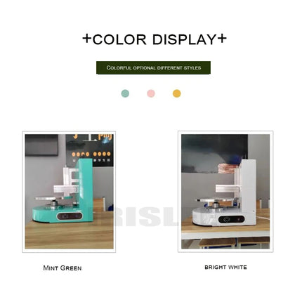 Semi Automatic Birthday Cake Smoothing Machine Cake Plastering Cream Layer Filling Maker