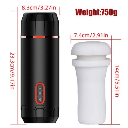 Automatic Male Masturbator Cup Sucking Vibration Blowjob Real Vagina Pocket Pussy Penis Oral Sex Machine Adults Toys For Man 18+