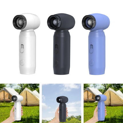 Portable Hair Dryer Small USB Rechargeable Professional High Speed Hair Dryer Mini Fan for Gift Beaches Apartment Dorm Women Men