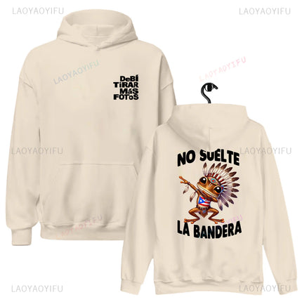 Rapper Bad Bunny Album Printed Streetwear Men Women Vintage Hip Hop Hoodie Unisex  Autumn and Winter Long Sleeve Pullovers