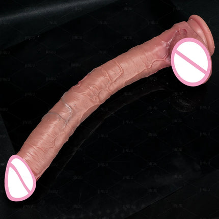 16.9in Realistic Long Soft Dildo with Suction Cup sex toys for men And Women Super Size Anal Sex Toy Masturbator adult sex toys