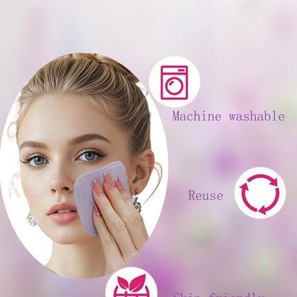 10 /20/30 Reusable Makeup Remover Pads, a Gentle Facial Cleansing Sponge Suitable for All Skin Types, Odorless, Beauty Tool