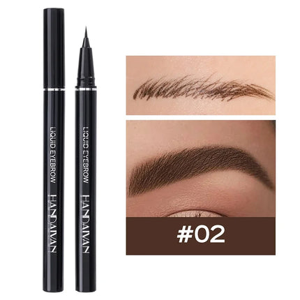 0.01mm Ultra Fine Eyebrows Pencil Waterproof Long Lasting No Blooming Eyeliner Lying Silkworm Pen Easy To Color Eye Makeup Tools