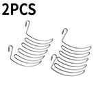 Silver-2pcs