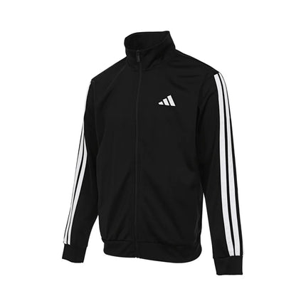 Adidas 2025 Men's 3-Stripes Track Jacket - Knitted Zip Coat