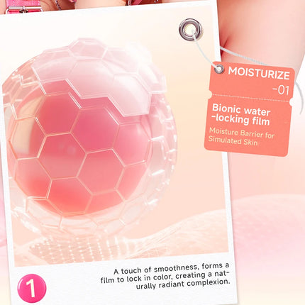 Rock Sweet Liquid blusher Rouge Vitality Pink Blush Brightening Plumping Color for the Face Hot Selling Beauty Product