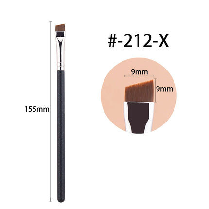 Eyebrow Concealer Brush Flat Eyebrow Brush Angled Ultra Thin Eye Line Concealer Makeup Brushes Precise Make Up Concealer Brush