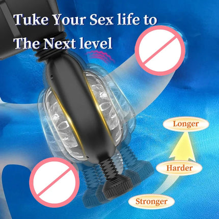Automatic Swing Male Masturbator Wearable Thrusting Vibrating Masturbator for Men Cock Lasting Trainer Pocket Pussy Sex Toys 18