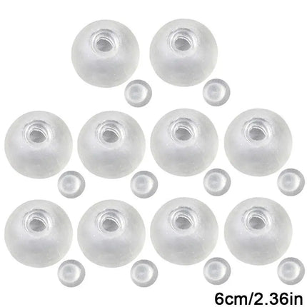 4/5/6CM TPR Empty Water Ball Skin Stress Relieving Hand-made Empty Ball Shell DIY Ball Skin Toy Water Ball Filling Accessories