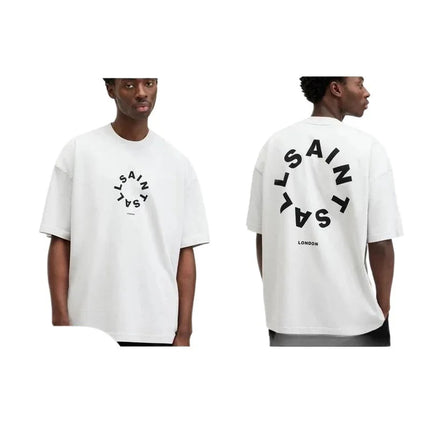 European Style Sport Casual Cotton T-Shirt All SAI Brand Round Neck Short Sleeve Unisex Summer Breathable Printed T-Shirt