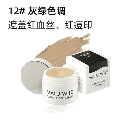 MALU WUILZ Concealer Palette Cream Texture Covers Acne Marks Dark Circles Multifunction Face Makeup Lasting Brighten Cosmetics