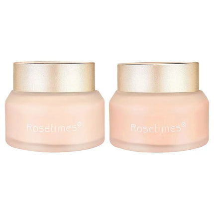 Rosetimes Soft Light Foundation Cream Waterproof Sweat-proof Concealer Ivory White Natural Color Moisturizing Liquid Foundation
