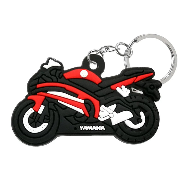 1PCS Cool Motorcycle Keychain Hot Sale Motorbike Keyring for Men Boys Car Key Accessories Glove Helmet Friends Key Holder Gifts