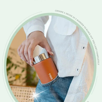 230ml Mini Stainless Steel 316 Thermos Mug Fashion Portable Pocket Vacuum Flask Coffee Tea Thermal Water Bottle Tumbler