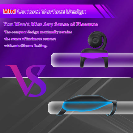 Spiral Cock Ring Vibrator 10 Vibration Clitoris Stimulation Penis Ring Male Delay Ejaculation Chastity Cage Sex Toy for Couples