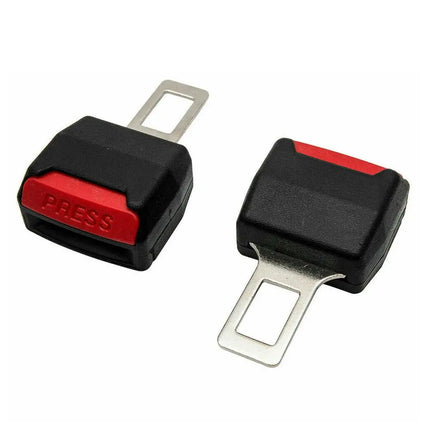 2PC Car Seat Belt Clip Extender Safety Seatbelt Lock Buckle Plug Thick Insert Socket Extender Safety Buckle Seat Belt Accessorie