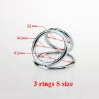 3 rings S size
