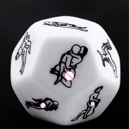 12 Sides Sexy Funny Dice Party Gifts Cubes Adults Love Humour Gambling Sex Romance Erotic Kama Sutra Craps Sexy Games Dices Toys