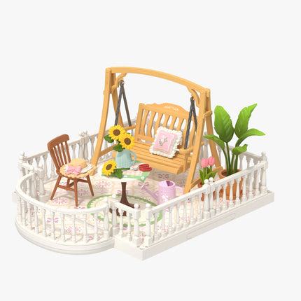 Robotime Rolife 3D Puzzle Model Super Store Series Lovely Pink Bedroom Plastic DIY Miniature House Kit Building Blocks Kits