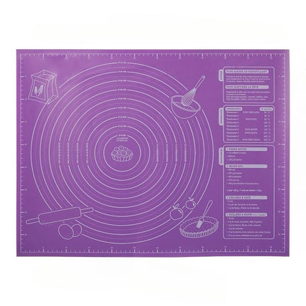 Extra Thick Large Silicone Baking Mat Non-Stick Pastry Mat Waterproof Dough Kneading Pad Rolling Mat Kitchen Baking Accessories