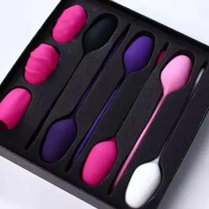 Smart Kegel Ball Vaginal Dumbbells Full Silicone Pussy Vagina Tighten Kegel Exercise Balls Set For Women Lady
