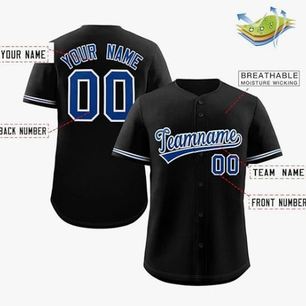 Personalize Men Women Youth Baseball Jersey Customize Button Down Sports Tee Laser Printed Sublimation Letter Number Big Size