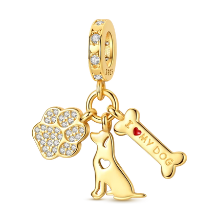Original 925 Sterling Silver Charms Beads Cute Mushroom Unicorn Love Wings Pearl Charm for Bracelet Pendant Woman Girl Jewelry