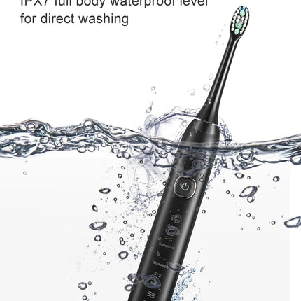 Sonic Electric Toothbrush Smart Ultrasonic Dental Teeth Whitening Rechargeable Adult Tooth Brush Sarmocare S100 With8 Brush Head